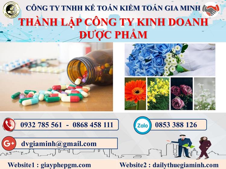 Thủ tục thành lập công ty kinh doanh dược phẩm tại TP Hải Phòng
