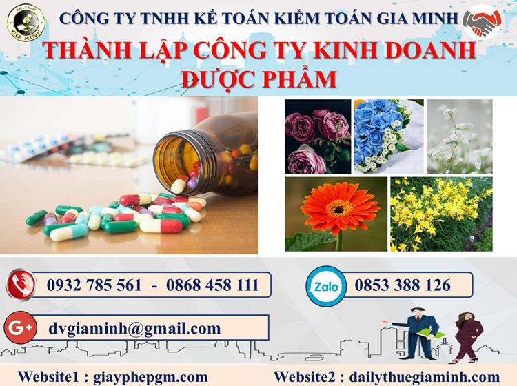 Thủ tục thành lập công ty kinh doanh dược phẩm tại Tuyên Quang