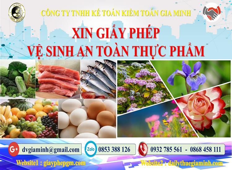 Thủ tục xin giấy phép vệ sinh an toàn thực phẩm tại huyện Phong Điền