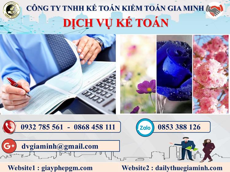 Trình tự dịch vụ kế toán tại Huyện Quốc Oai