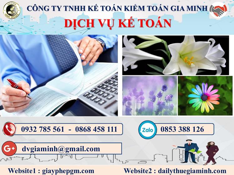 Trình tự dịch vụ kế toán tại Huyện Thanh Oai
