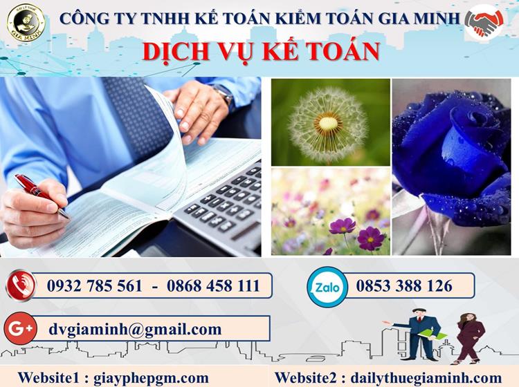 Trình tự dịch vụ kế toán tại Quận Phú Nhuận