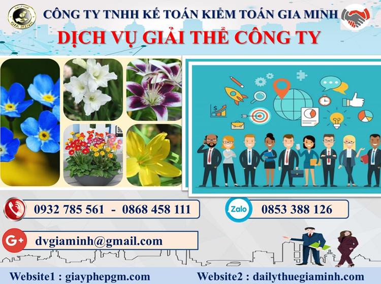 Trình tự dịch vụ giải thể công ty trọn gói ở Nha Trang