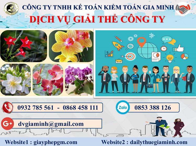 Trình tự dịch vụ giải thể công ty trọn gói ở Quận Hoàn Kiếm