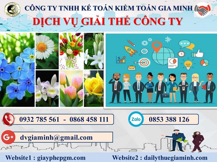 Trình tự dịch vụ giải thể công ty trọn gói ở Quận Phú Nhuận