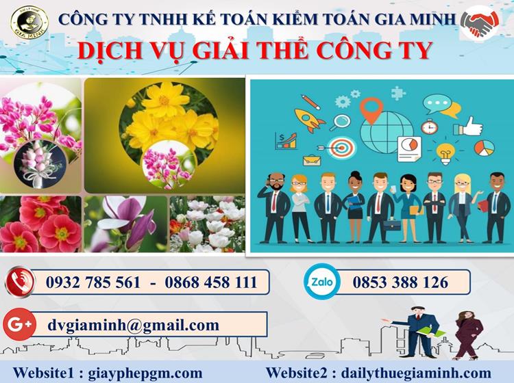 Trình tự dịch vụ giải thể công ty trọn gói ở Thành phố Đà Nẵng