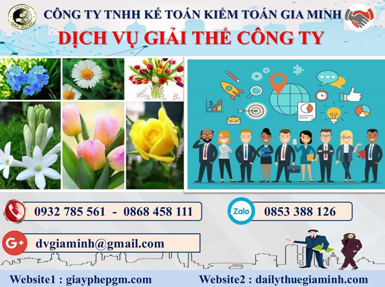 Trình tự dịch vụ giải thể công ty trọn gói ở Thành Phố Hồ Chí Minh