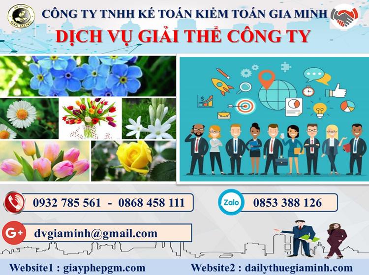 Trình tự dịch vụ giải thể công ty trọn gói ở TP Hồ Chí Minh