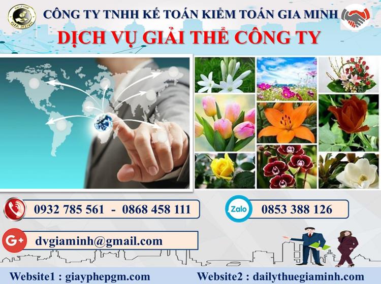 Thủ tục giải thể công ty tại Quận Ninh Kiều