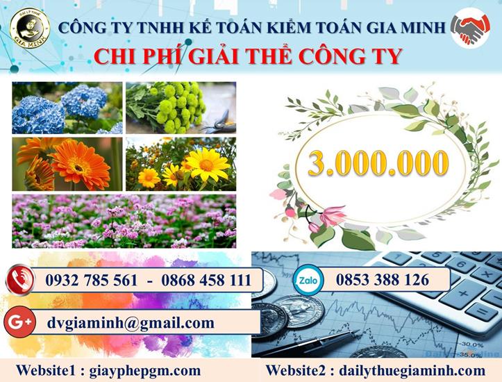 Chi phí dịch vụ giải thể công ty nhanh gọn uy tín Huyện Phú Xuyên