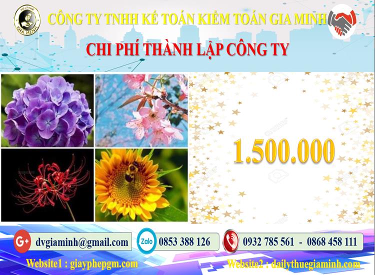 Chi phí dịch vụ thành lập công ty ở Huyện Mê Linh