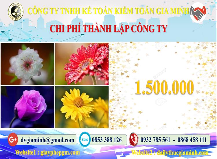 Chi phí dịch vụ thành lập công ty ở Huyện Phong Điền