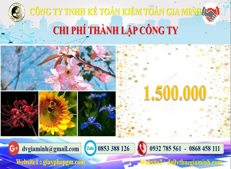 Chi phí dịch vụ thành lập công ty ở Huyện Quốc Oai