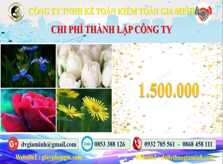 Chi phí dịch vụ thành lập công ty ở Huyện Sóc Sơn