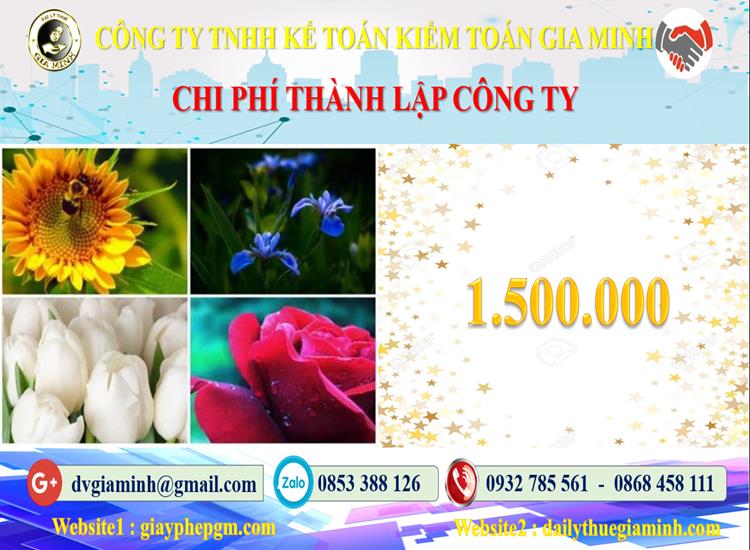 Chi phí dịch vụ thành lập công ty ở Huyện Thạch Thất