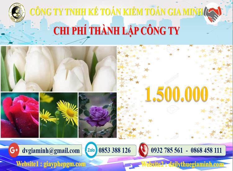 Chi phí dịch vụ thành lập công ty ở Huyện Ứng Hòa