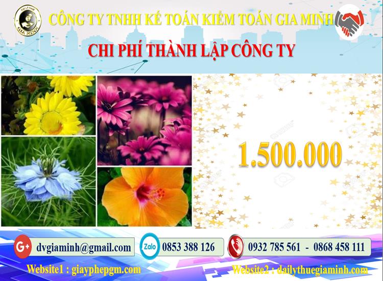 Chi phí dịch vụ thành lập công ty ở Khánh Hòa