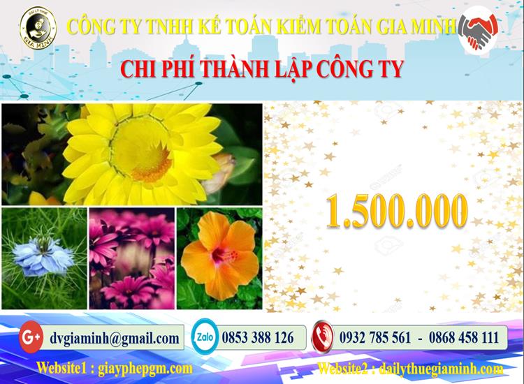 Chi phí dịch vụ thành lập công ty ở Kiên Giang