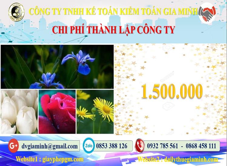 Chi phí dịch vụ thành lập công ty ở Nam Định