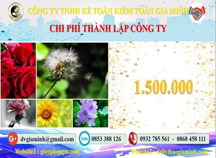 Chi phí dịch vụ thành lập công ty ở Ninh Thuận