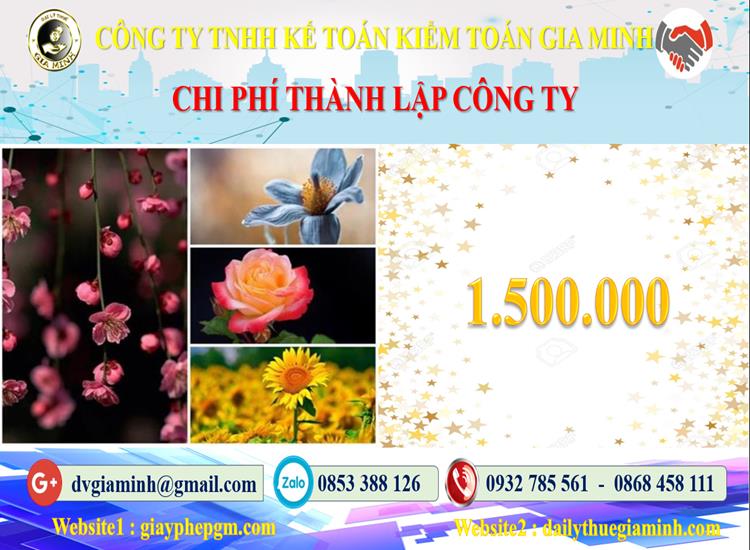 Chi phí dịch vụ thành lập công ty ở Phú Thọ
