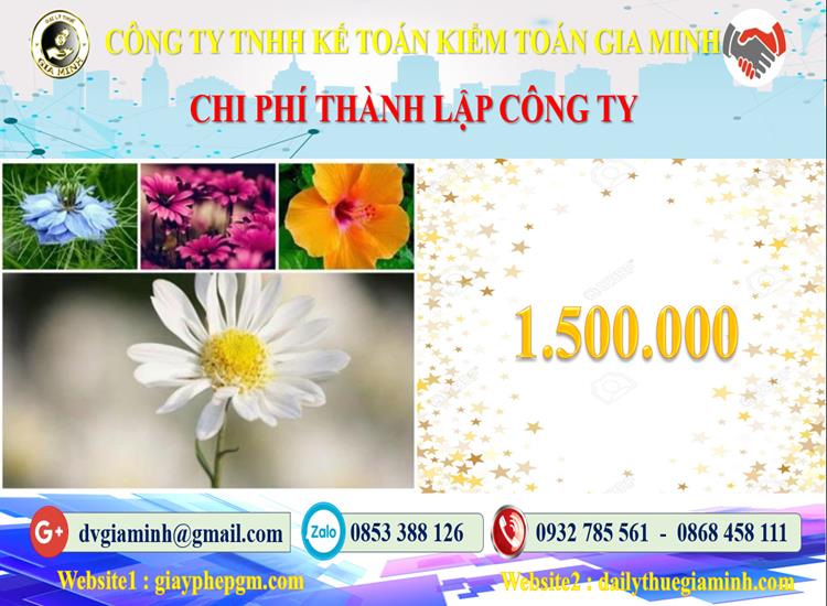 Chi phí dịch vụ thành lập công ty ở Quận Bình Tân