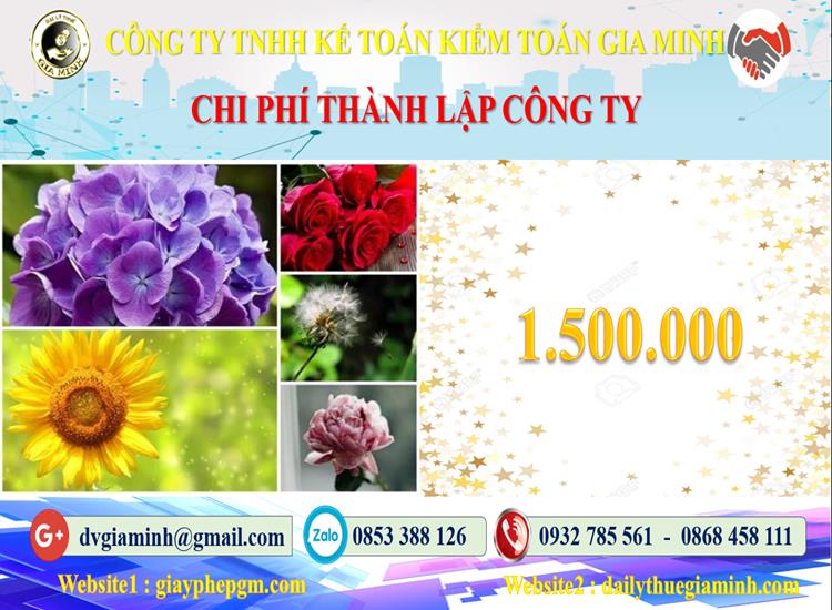 Chi phí dịch vụ thành lập công ty ở Quận Ô Môn