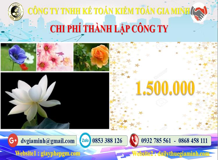 Chi phí dịch vụ thành lập công ty ở Quận Tân Bình