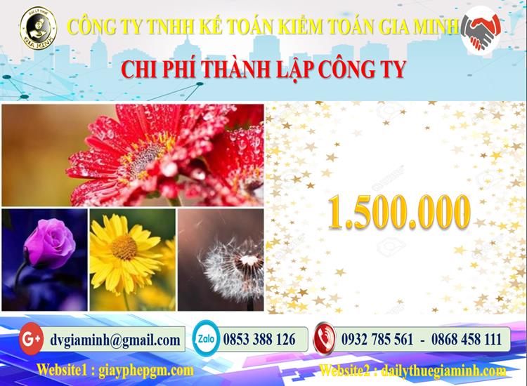 Chi phí dịch vụ thành lập công ty ở Quảng Bình