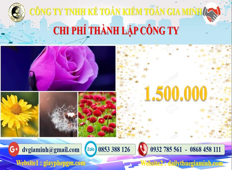 Chi phí dịch vụ thành lập công ty ở Quảng Ngãi
