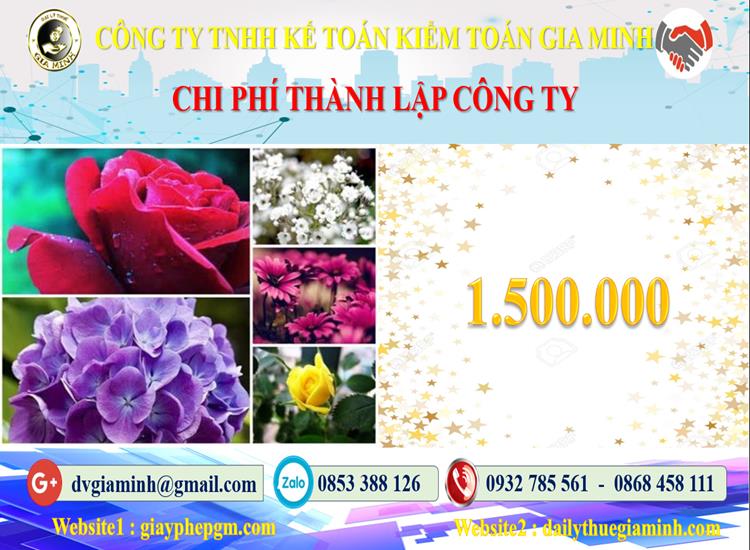 Chi phí dịch vụ thành lập công ty ở Quảng Trị