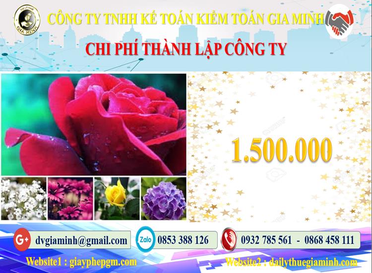 Chi phí dịch vụ thành lập công ty ở Tây Ninh