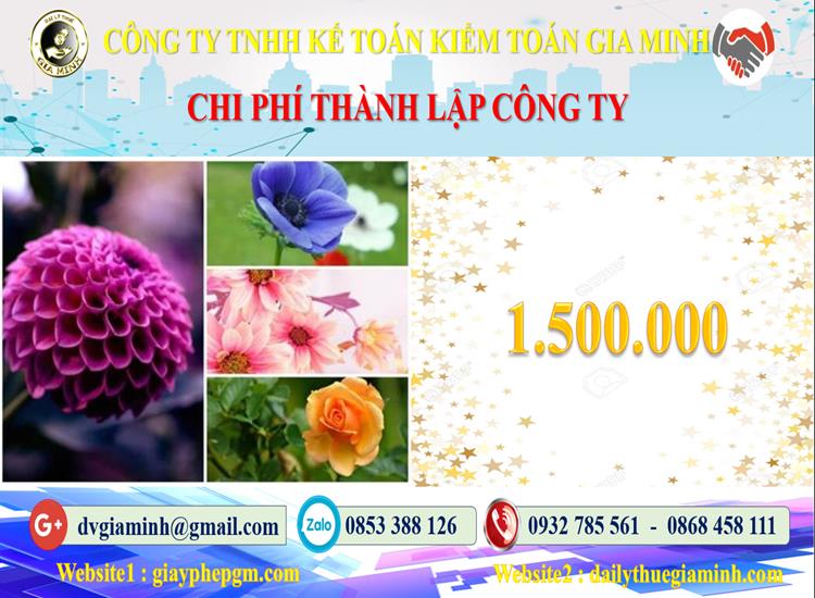 Chi phí dịch vụ thành lập công ty ở Thành Phố Hồ Chí MinhChi phí dịch vụ thành lập công ty ở Thành Phố Hồ Chí Minh