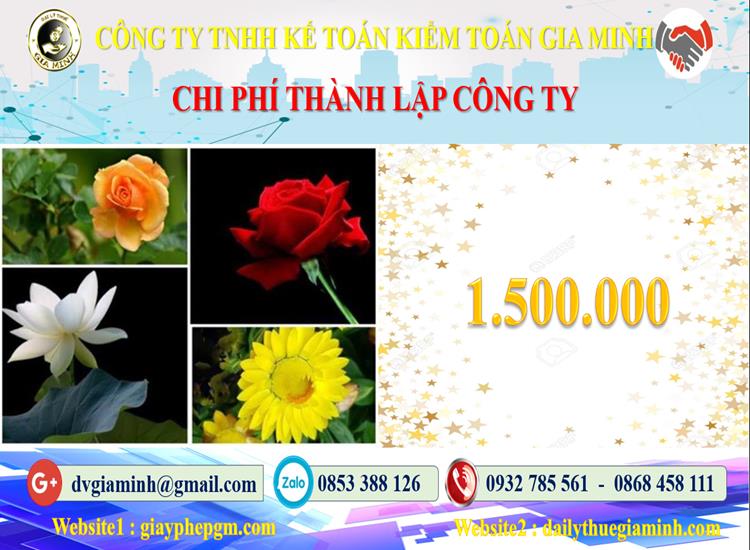 Chi phí dịch vụ thành lập công ty ở Thị Xã Sơn Tây