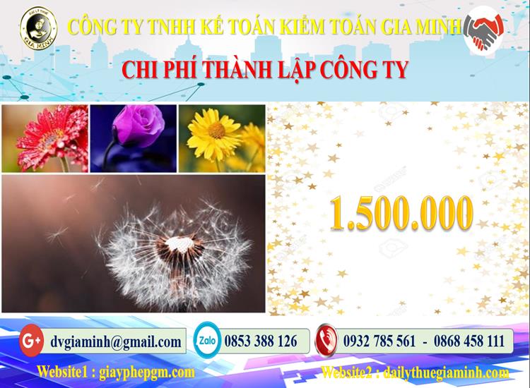 Chi phí dịch vụ thành lập công ty ở TP Đà Nẵng