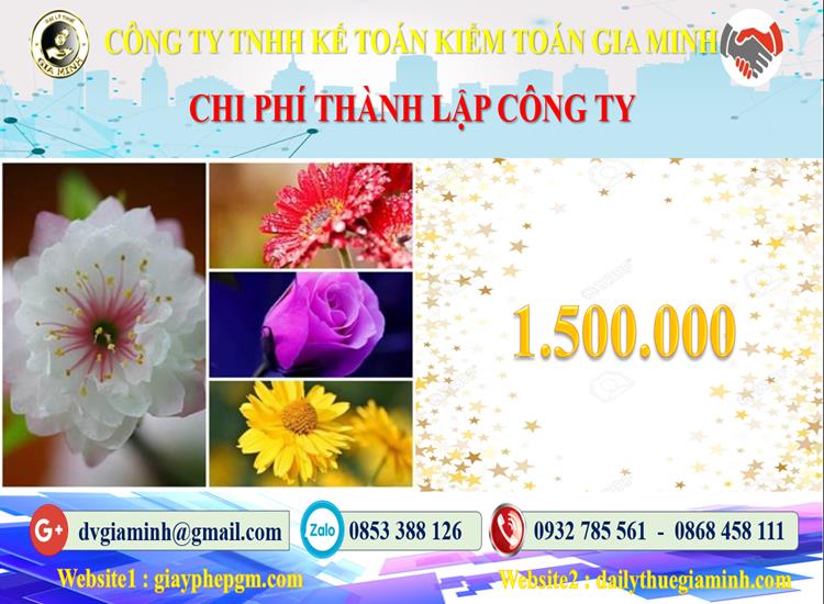 Chi phí dịch vụ thành lập công ty ở Tuyên Quang