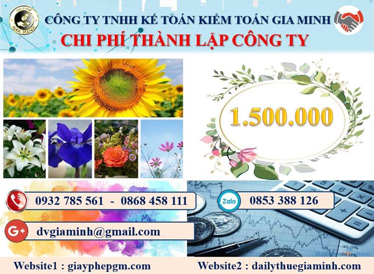 Chi phí thành lập công ty dược phẩm tại Bình Thuận