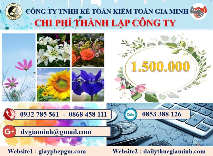 Chi phí thành lập công ty dược phẩm tại Huyện Mê Linh