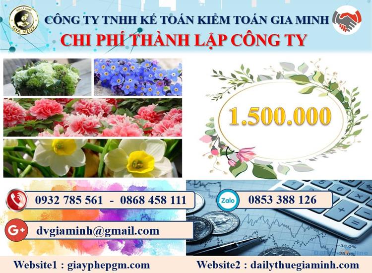 Chi phí thành lập công ty dược phẩm tại Huyện Phong Điền