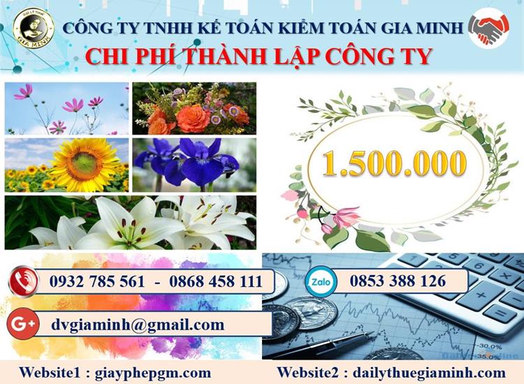 Chi phí thành lập công ty dược phẩm tại Huyện Quốc Oai