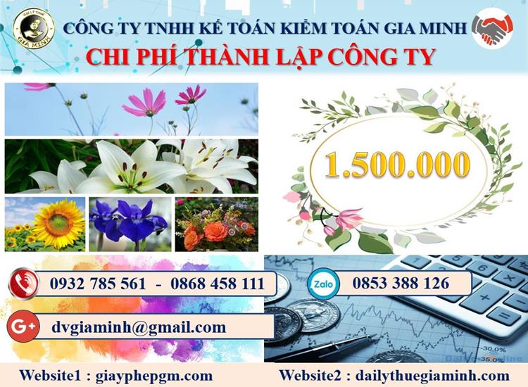 Chi phí thành lập công ty dược phẩm tại Huyện Ứng Hòa