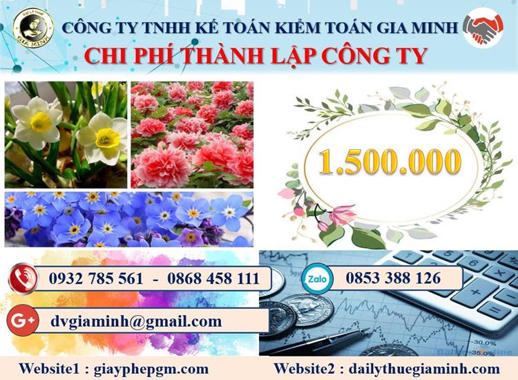 Chi phí thành lập công ty dược phẩm tại Khánh Hòa
