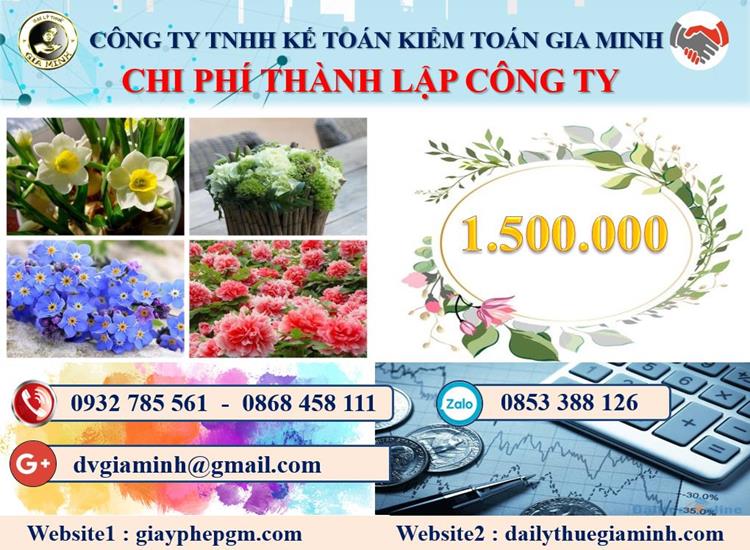 Chi phí thành lập công ty dược phẩm tại Lạng Sơn