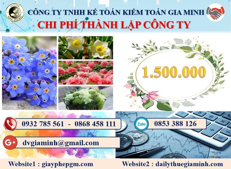 Chi phí thành lập công ty dược phẩm tại Lào Cai