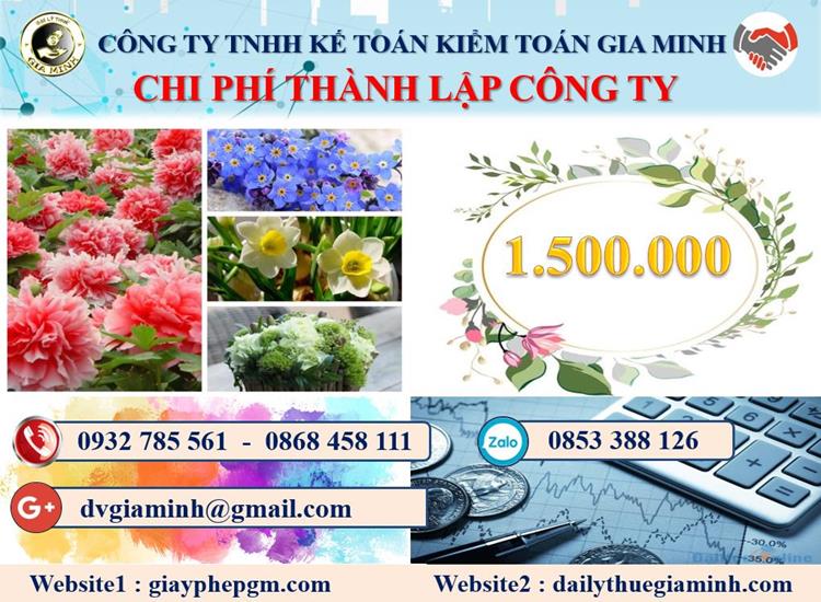 Chi phí thành lập công ty dược phẩm tại Nam Định