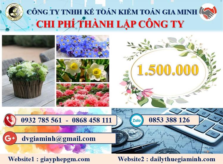 Chi phí thành lập công ty dược phẩm tại Nghệ An