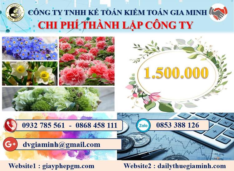Chi phí thành lập công ty dược phẩm tại Quận Ninh Kiều