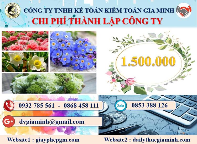 Chi phí thành lập công ty dược phẩm tại Quận Ô Môn