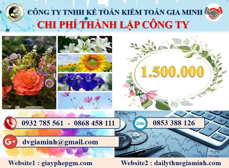 Chi phí thành lập công ty dược phẩm tại Quận Thanh Xuân