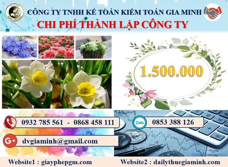 Chi phí thành lập công ty dược phẩm tại Quảng Bình